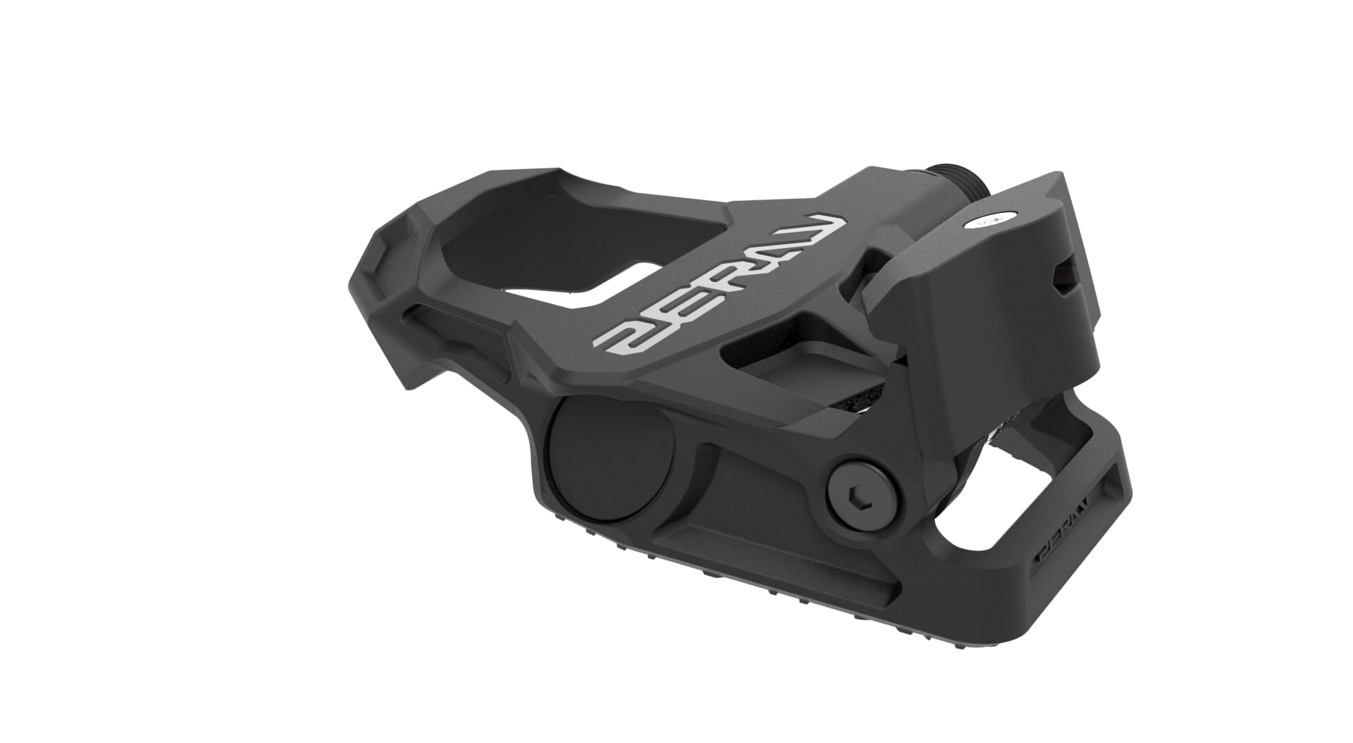 ZERAY ZP-115X – Pedales de Carretera Mixtos 2 en 1 con calas Look KEO | Plataforma + Automáticos | Carbono + Nylon, Rodamientos sellados, 292g/par (Negro)