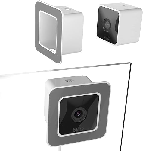 Miniatura 1 de (Paquete de 2) Soporte de ventana para Blink Mini, a través de la ventana, uso de la cámara Blink Mini, sin necesidad de correr el cableado al aire