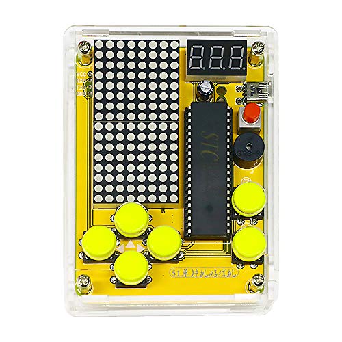 ECUDIS Electronic Soldering Kit, DIY Kit Module Soldering Practice Learning Kits, Retro Classic