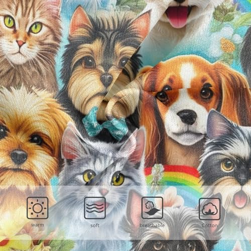 Joisal Cute Dogs Cats Toddler Underwear Floral 2t Cotton Cute Panties Girl Fancy Kids Undies Briefs3