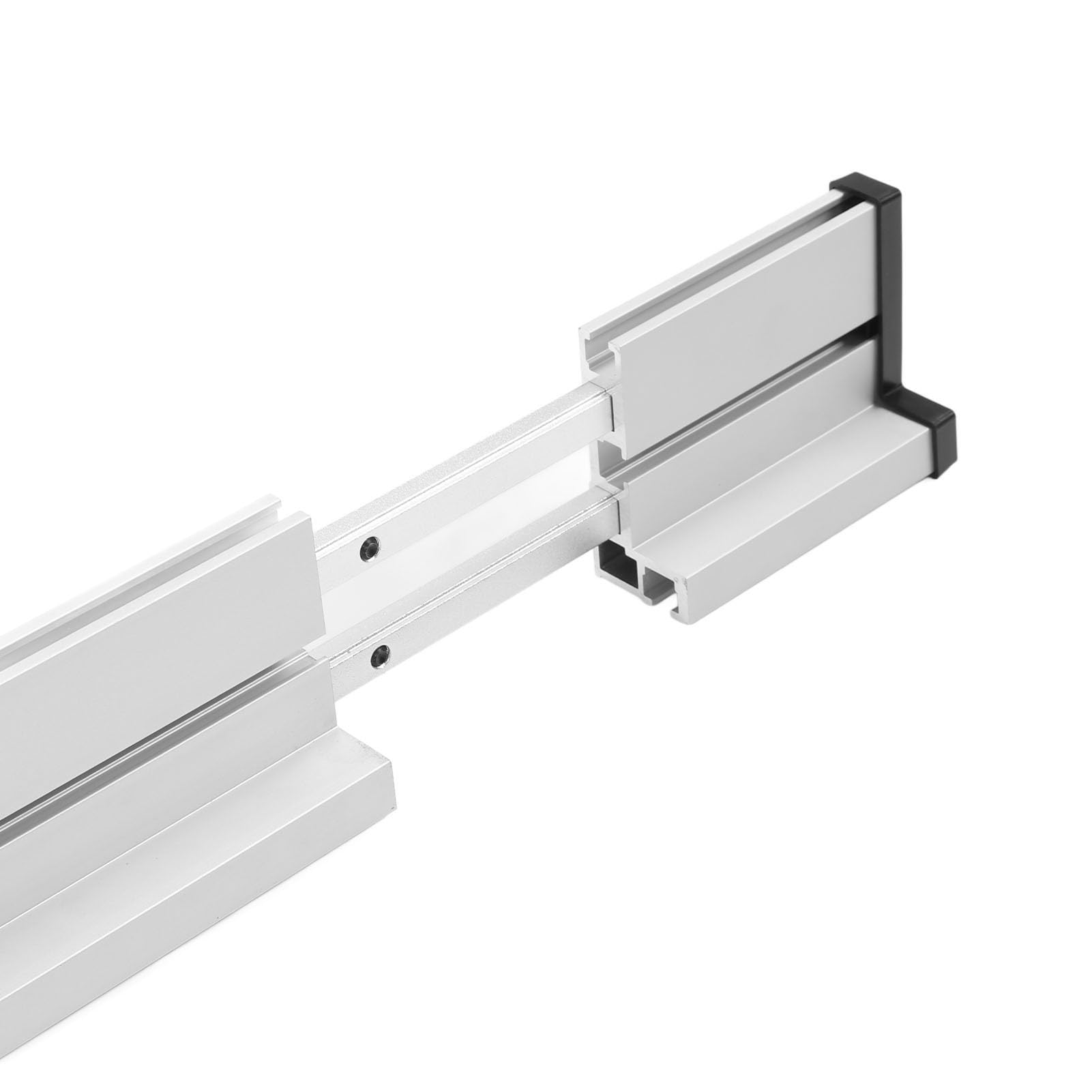 CHICIRIS Prowadnica Ukośna Ogrodzenie ze Stopu Aluminium Trwała, Regulowana długość do Precyzyjnej Obróbki Drewna 700-1060 Mm