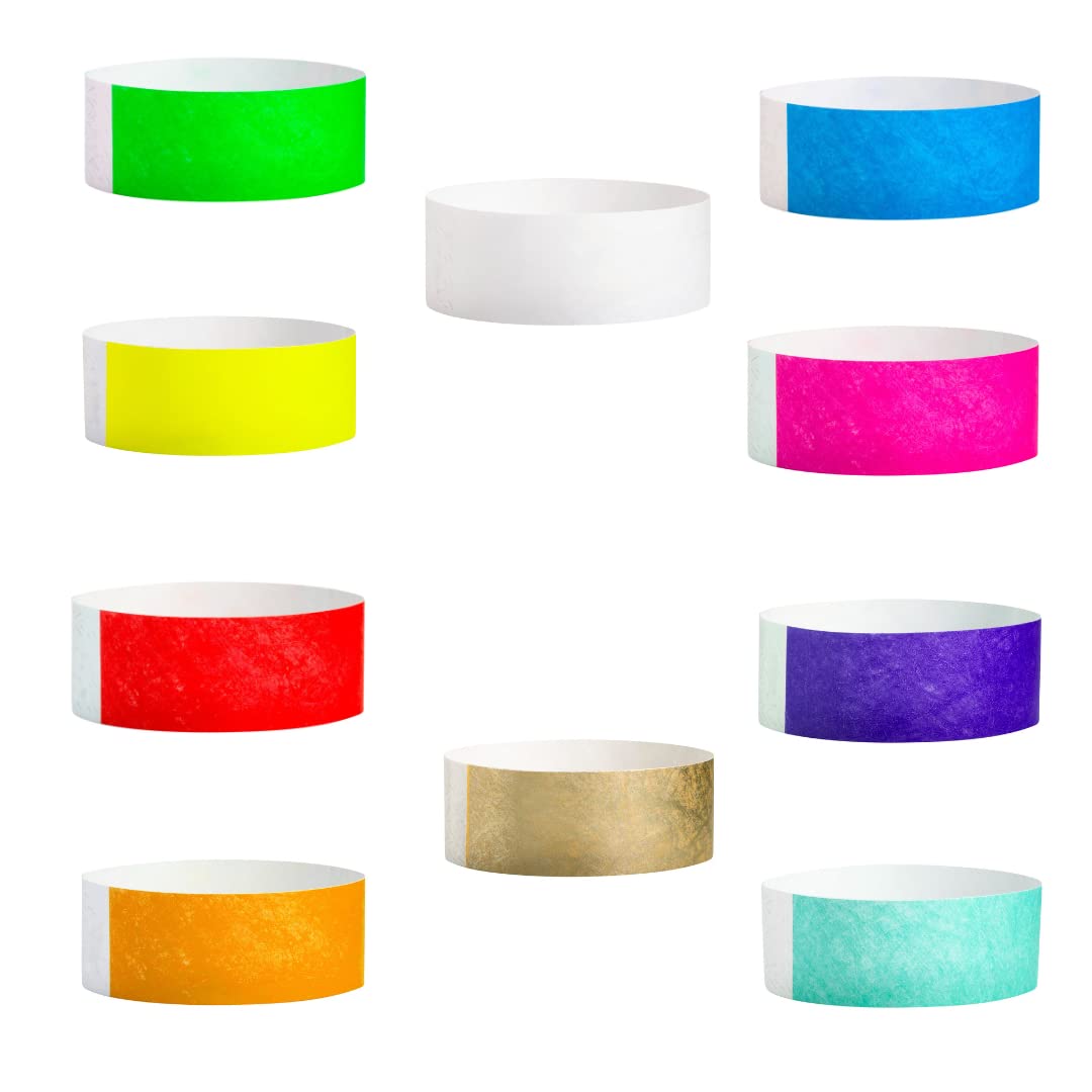 Party Dec Event Wristbands 1000 Count Event Planner Organizer For Work