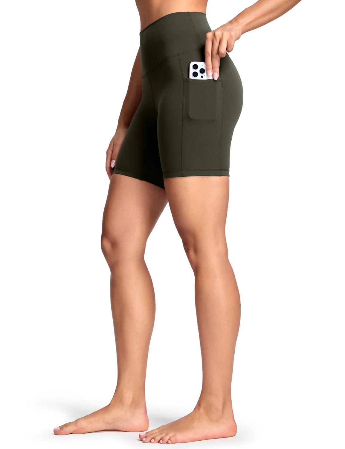 HeyNuts Workout Pro Biker Shorts with Pockets