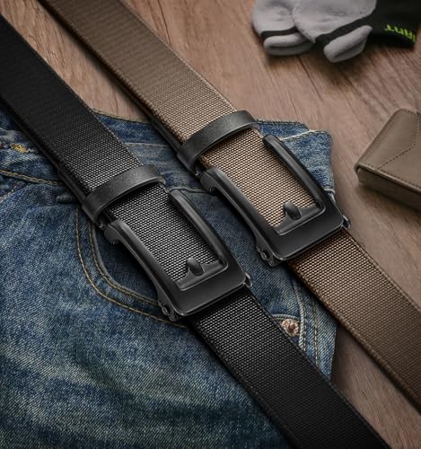 BULLIANT Men Belt Multi-Pack,Stretchable Ratchet Belt Adjustable For Men Gift Golf Casual Jeans Precise Fit2