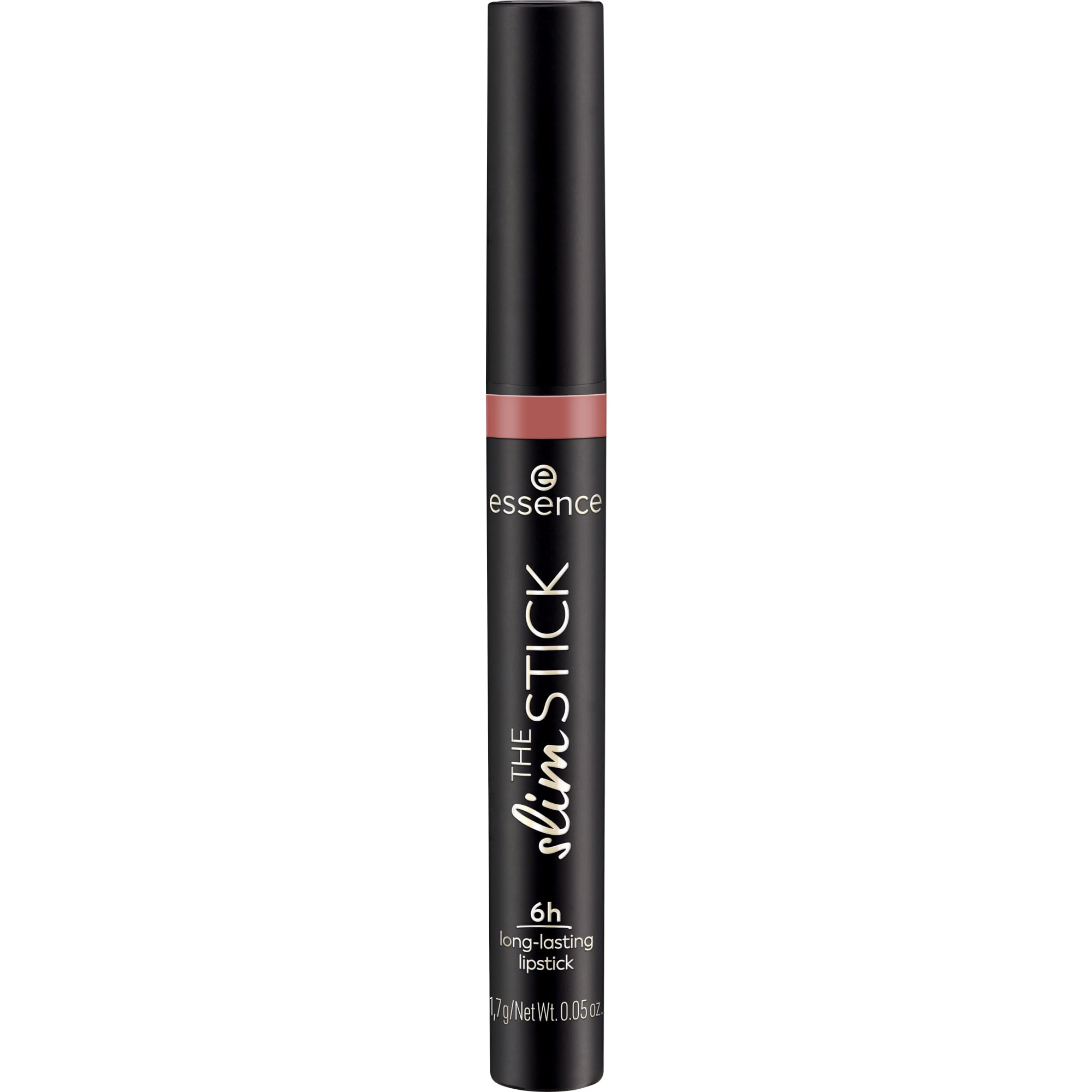 essence | The Slim Stick Lipstick | Velvet Matte, Long-Lasting Color| Enriched with Jojoba, Macadamia & Vitamin E | Vegan & Cruelty Free (103| Brickroad)