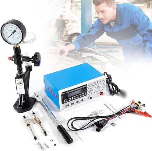 VitalisWorks Testeur d'injecteur Multifonction à Rampe Commune S60H validateur de buse, Dispositif de vérification d'injecteur, Outil d'injection, pour injecteurs électromagnétiques