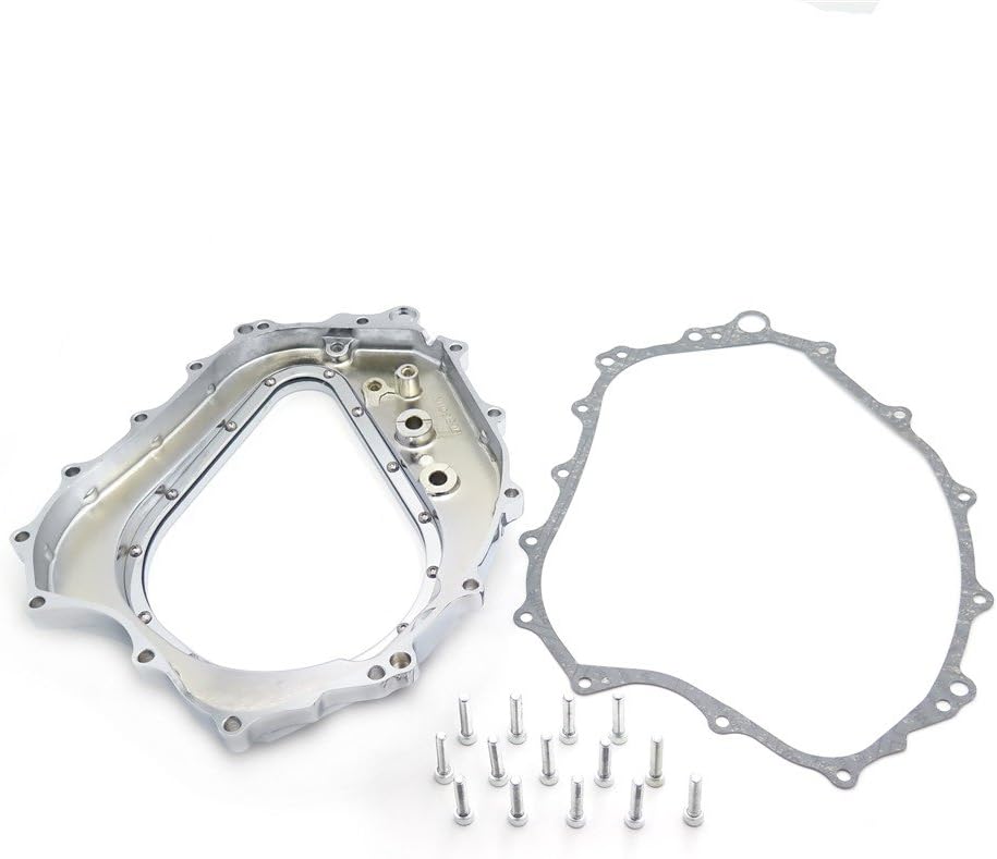 HTTMT MT313-011A- OEM Replacement Engine Clutch cover Compatible with 2004-2007 CBR 1000RR/ 2008-2015 CB 1000RR Right Chrome
