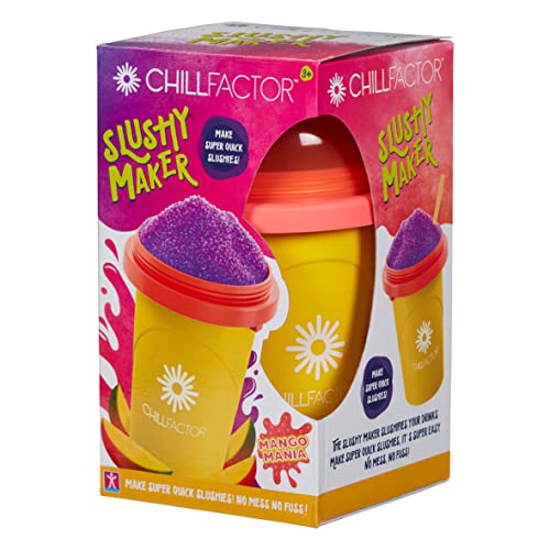 Character Options 07950 ChillFactor Mango Mania Wiederverwendbar, Hausgemachte Squeeze Cup Slushy Maker Küchenspielzeug