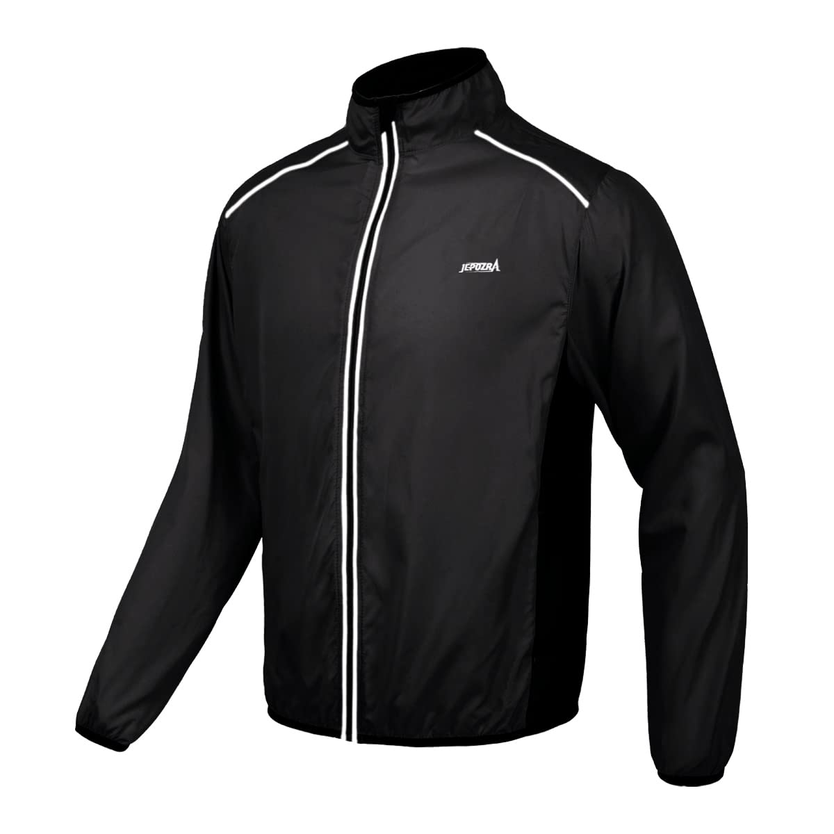 Veste Cyclisme Hommes Respirant SéChage Maillot Cyclisme Plein Air Coupe Vent Impermeable Protection Uv Manteau Pour Bande éFléChissante Sportswear Pour Course Pied VéLo Long Manches Haute Visibilité