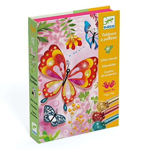 Djeco Butterflies Glitter Board Craft Kit #TOP4