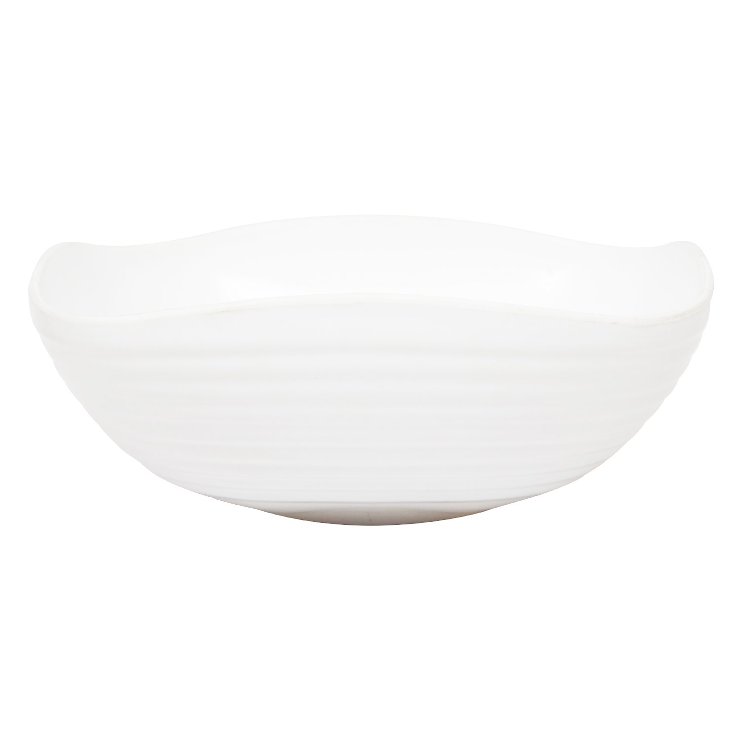 Homray Plastic Bowl, 1.2-Litre, Set of 2, White