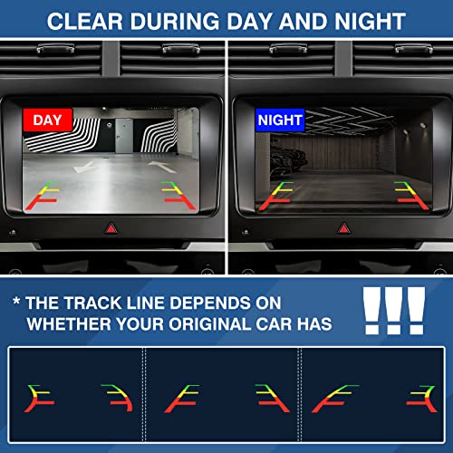 Image of 95760-2P202 Rear View Backup Camera Fit for KIA Fit for Sorento 2011 2012 2013, Reversing Parking Assist Camera Replaces 592-267 957602P000 957602P201