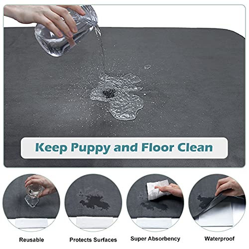 image for INVENHO Washable Pee Pads for Dogs 72