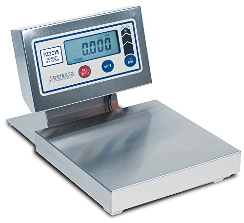 Detecto PZ3060 Digital Ingredient Scale, 60 lb. Capacity, 14
