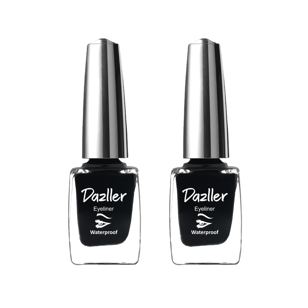 Dazller Liquid Eyeliner|Waterproof|Precise Application|Smudge-proof|Vibrant Matte|Long Stay|Quick Dry|Duo Black|19ml-picture-46