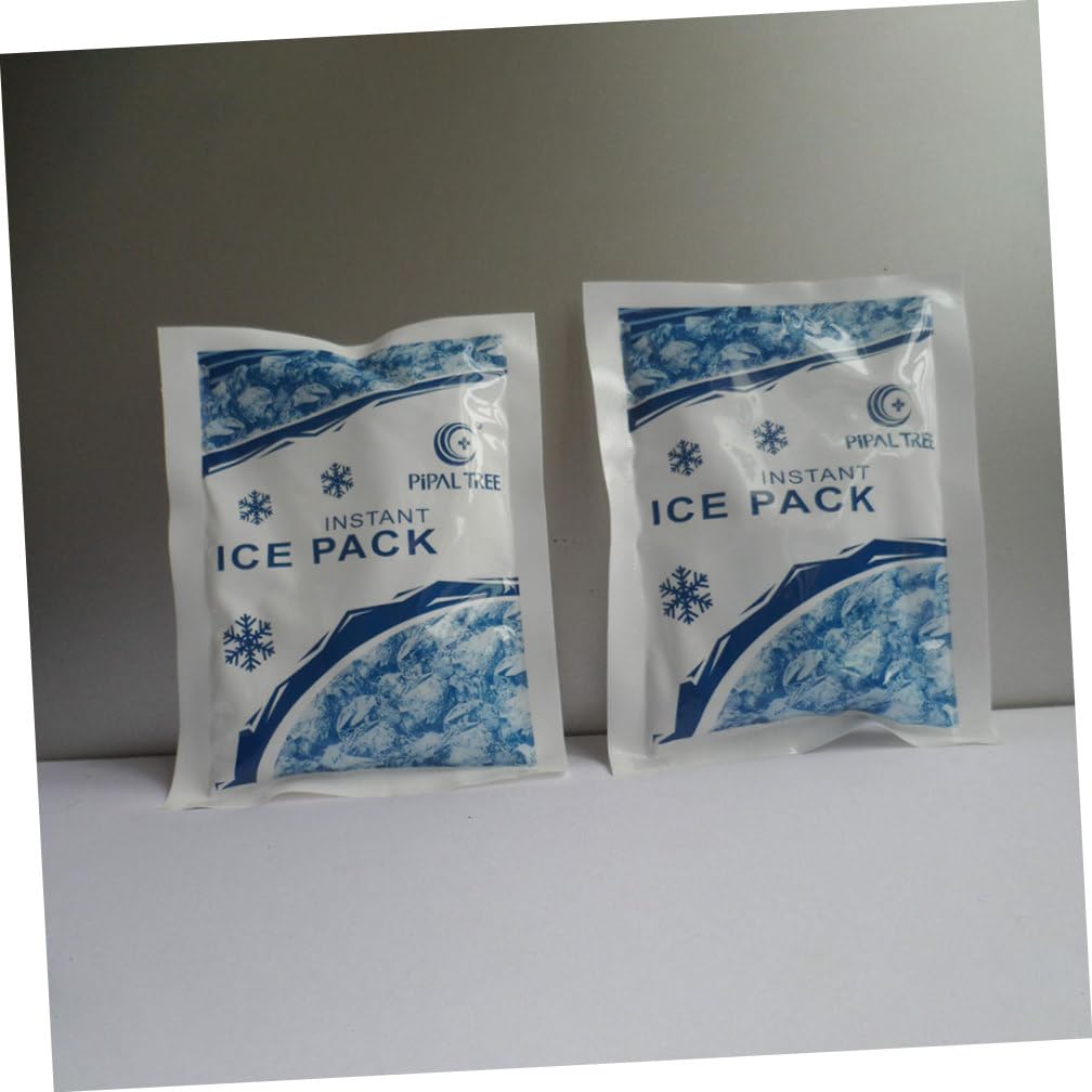 8pezzi Impacco Di Ghiaccio Monouso Istantaneo Borsa Del Ghiaccio Raffreddamento Rapido Per Impacchi Refrigeranti Per Traumi e Leggero e Portatile