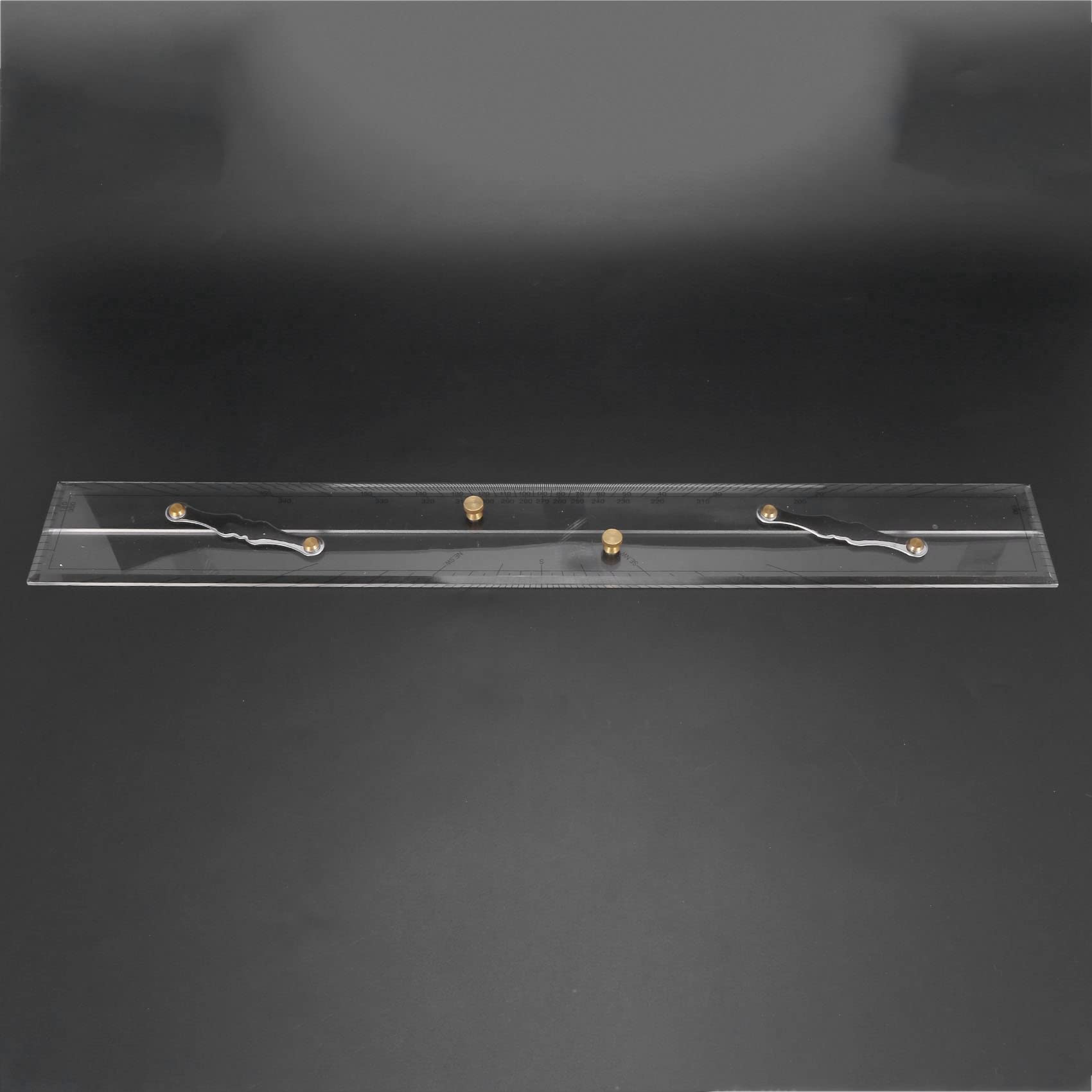 Lot de 2 règles parallèles - Règle parallèle - Points d'attribution - 600 mm