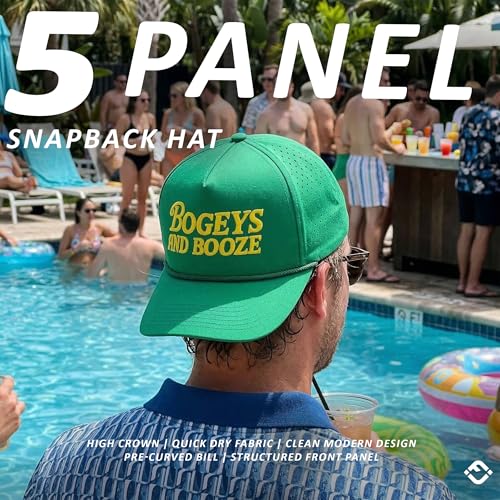 Image of Funky Junque Golf Trucker Hat | Lightweight Golf Trucker Rope Hat with Adjustable Snapback, Golf Course and Weekend Wear, Funny Golf Hats for Men and Women