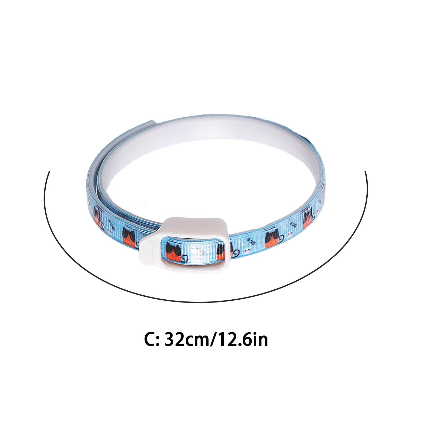 Pet Floh- Zeckenhalsband für Katzen Hunde, mit Ölen, verstellbar, waschbar, langlebig, sichere gezackte Schnalle, Farbstile (Green, 5x5x1cm)