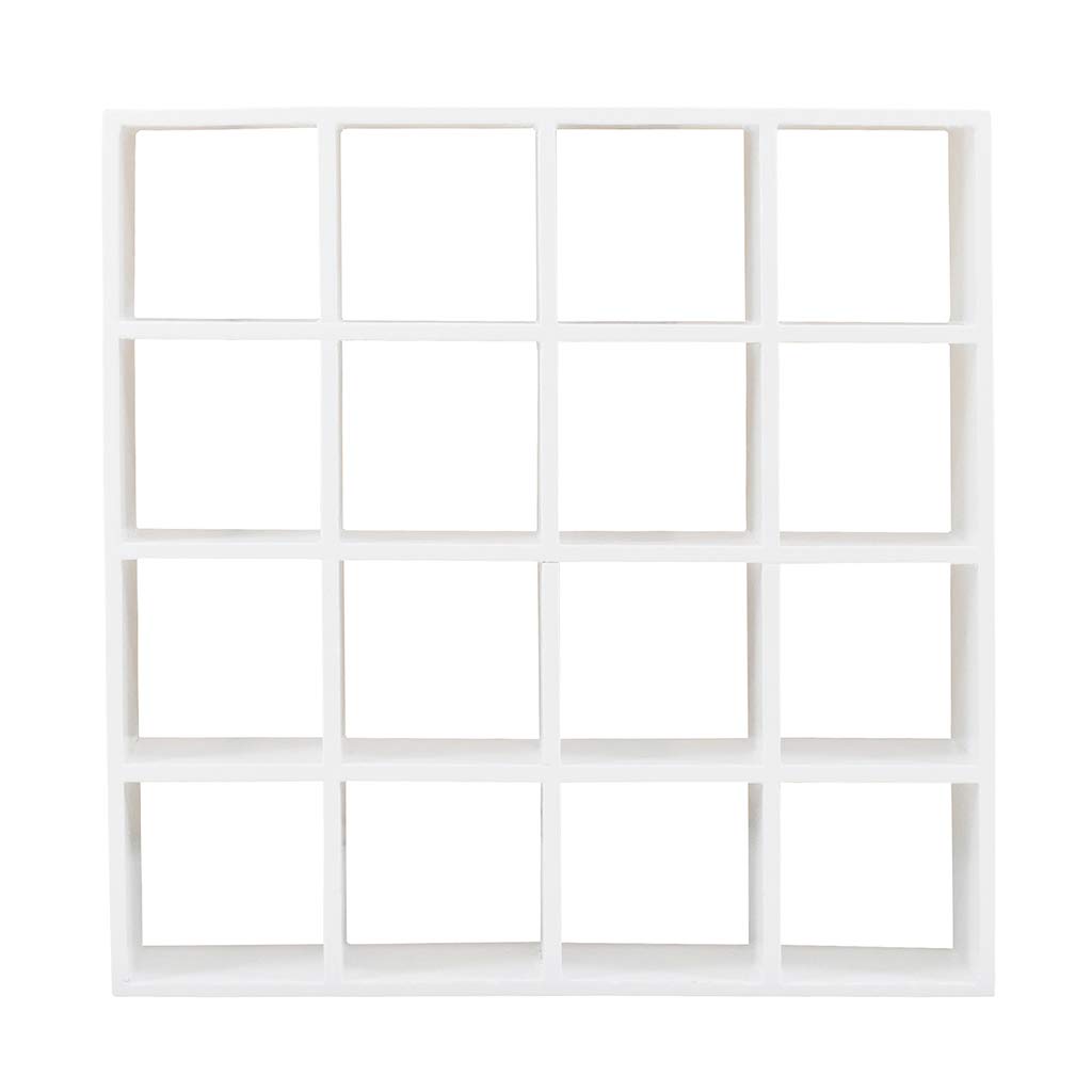 1/12 16 Shelves Rack Book Toy Display Rack Dolls Bedroom Study Room Decor Children Boys Girls Gifts