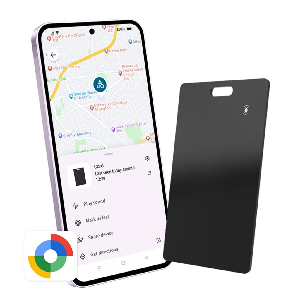 Amazon.co.jp: 紛失防止タグ カード (Android用)【極薄1.6mm