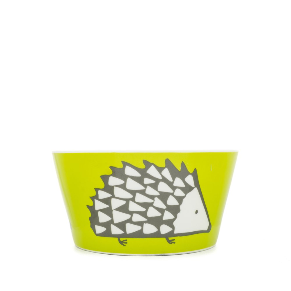Scion Green Keith Brymer Jones Collaboration Range - Living Spike Cereal Bowl - Gift Boxed - Olive - 360Ml