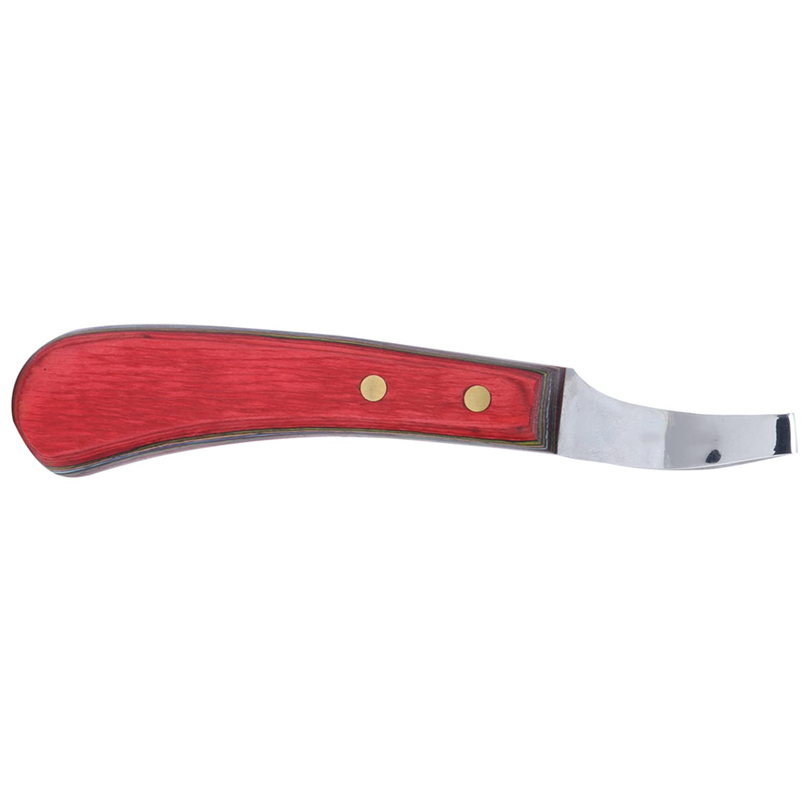 Cuchillo de Pezuñas Curvado para Herradores, Hoja de Acero Afiliada con Ergonómico de , Herramienta de Recorte Eficiente para Caballos, Ideal para Herrar Caballos Final Selling Points: