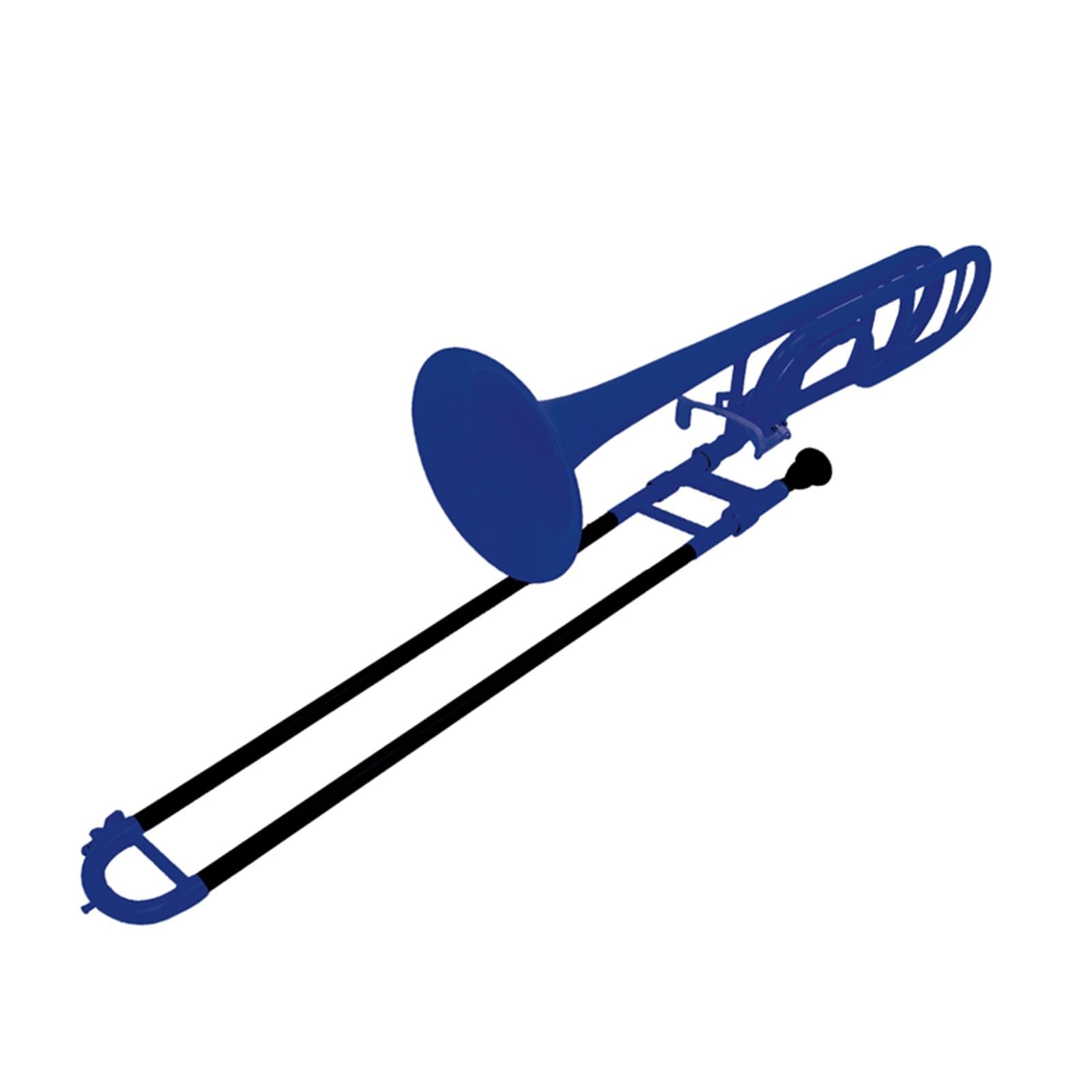 Trombone Contralto In Plastica Colorata In Si Bemolle Per Principianti E Musicisti Professionisti Trombone(Blue)