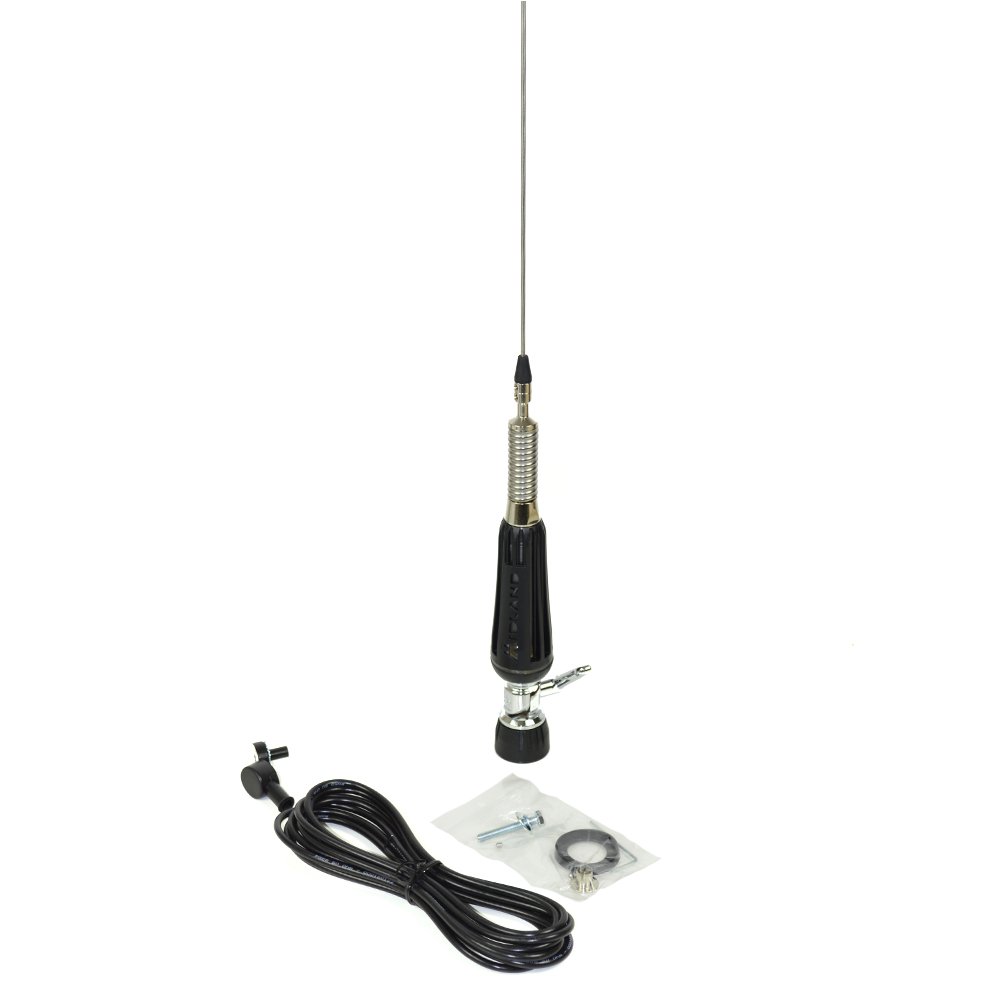 Antena CB Midland LUX 1000-S z kablem i stałym uchwytem, długość 1200 mm, kod C1258