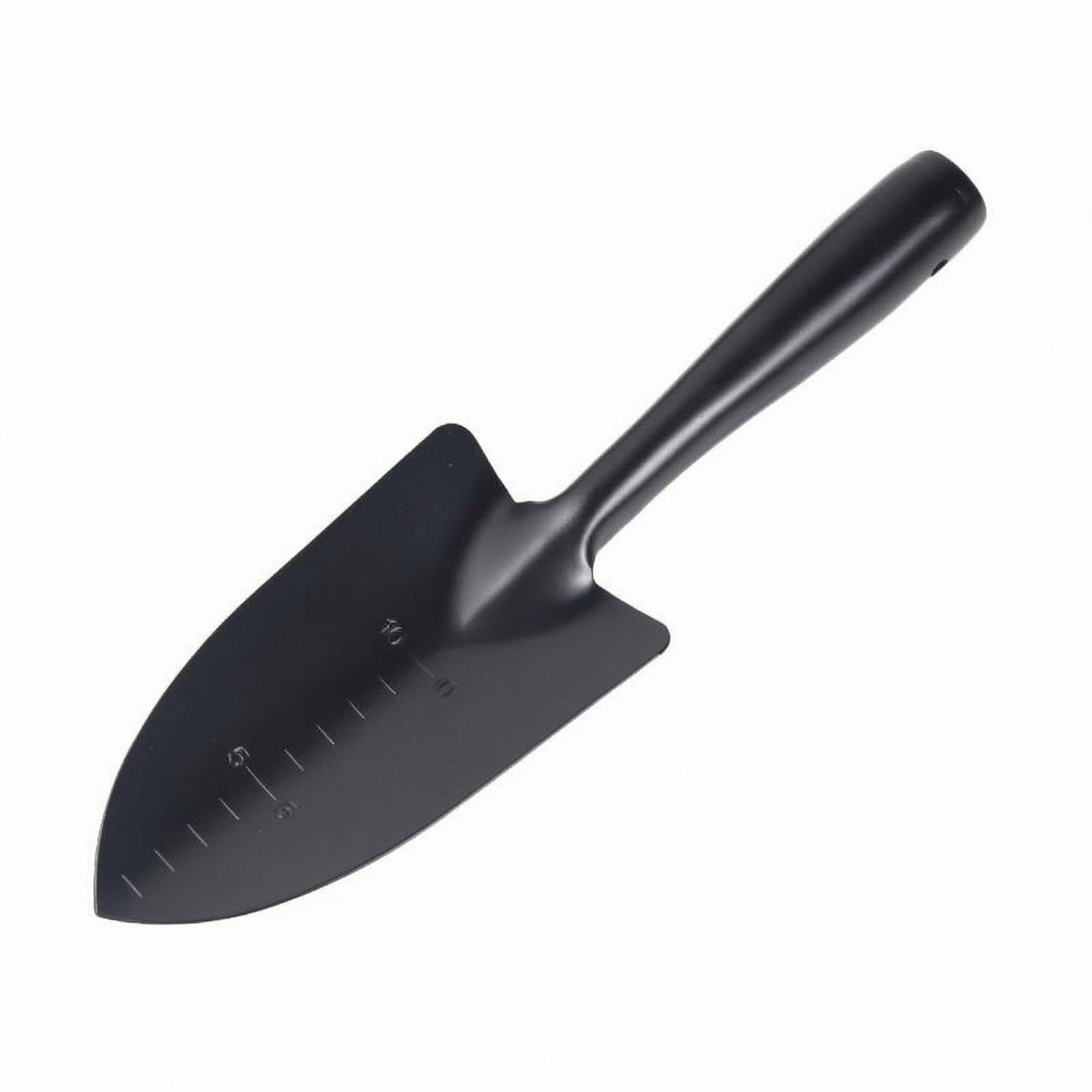Garden toolPiece Garden Spade Handheld Hand Trowel for Gardeners, Gardening, Potting, Flower Beds Blk Manganese Steel-picture-15