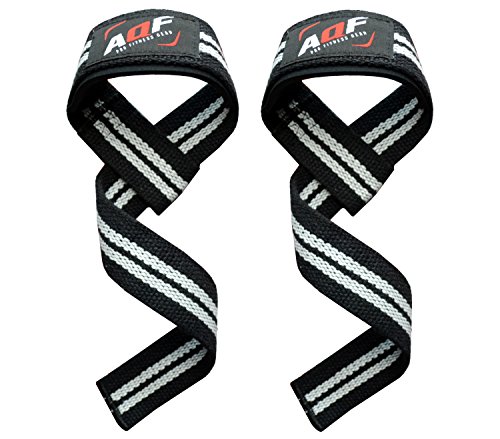 AQF Correas Levantamiento De Pesas De Neopreno con Soporte Muñequera Acolchado, para...