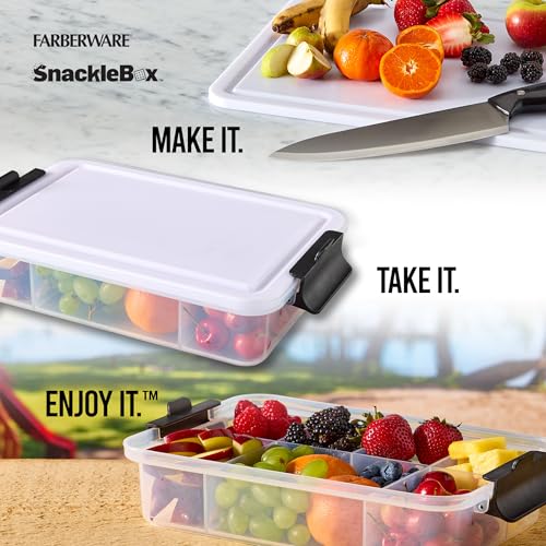 Farberware Snacklebox 7.8 x 12.7 Inch Cutting Board with Lid - image 2