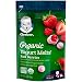 Gerber Organic Yogurt Melts Fruit Snacks, Red Berries, 1 Ounce
