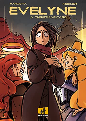 Livre Evelyne A Christmas Carol, l'histoire magique de Noël pour illuminer vos soirées