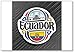 Ecuador, Monastero di San Francesco in Quito con Bandiera Ecuadoriana Classic Fridge Magnet
