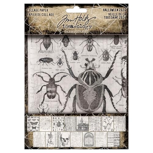 Tim Holtz Collage Paper Halloween 2024 94393