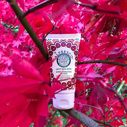 Alfresco Natural Mosquito Repellent/Bug Bite Planet Power Super Hydrating Lotion 50ml with Over 22 Essential Oils - DEET Free Insect Repellent for Children and Babies … (50ml) …
