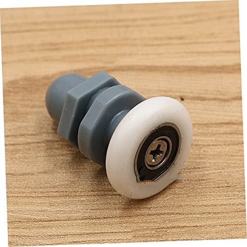 Veemoon 10 Peças Polia Da Porta Do Banheiro Roda Da Porta Deslizante Do Chuveiro Corredores Polias D