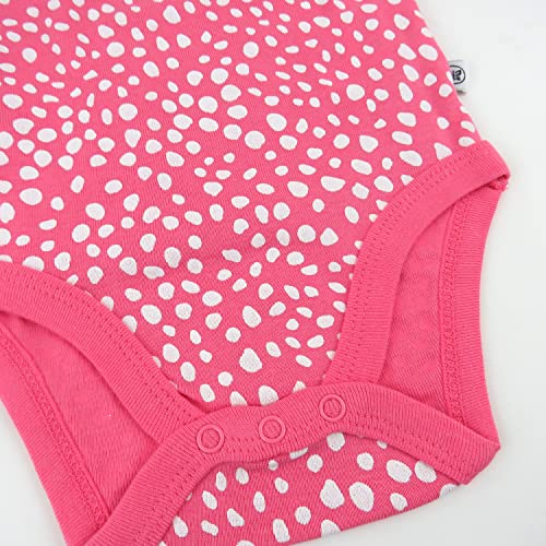 Image of HonestBaby Baby 3-Pack Organic Cotton Long Sleeve Side-snap Kimono Bodysuits