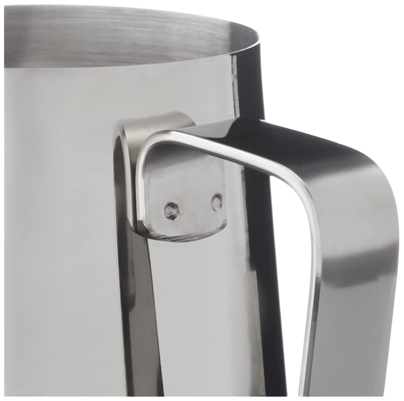 ITALPARTS Bricco Latte Professionale Acciaio Inox 300 ml Lattiera Bricco Latte Bar Milk Jug (300 ML)