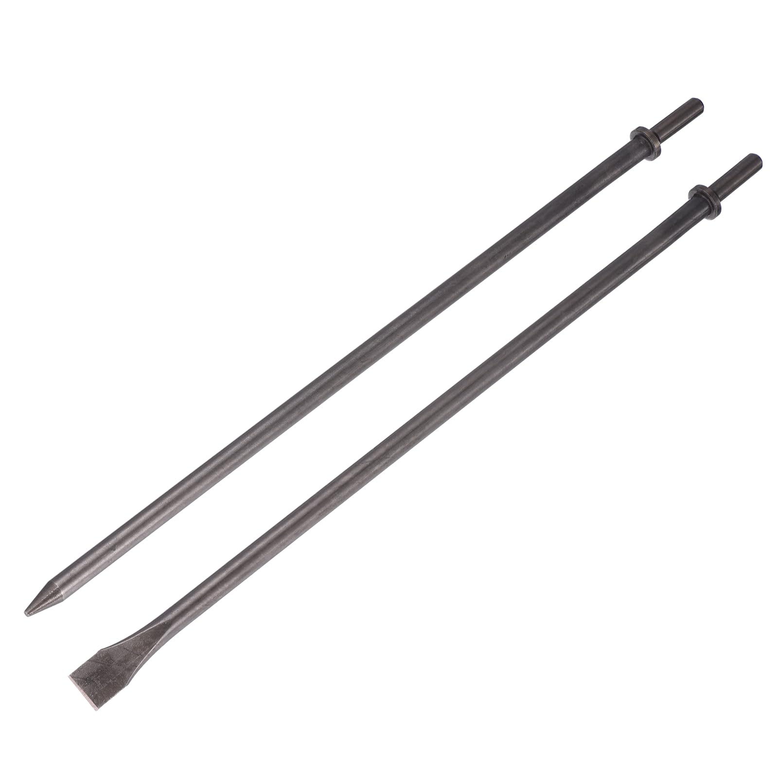 Set di 2 scalpelli per martello pneumatico, 18in / 460 mm, in