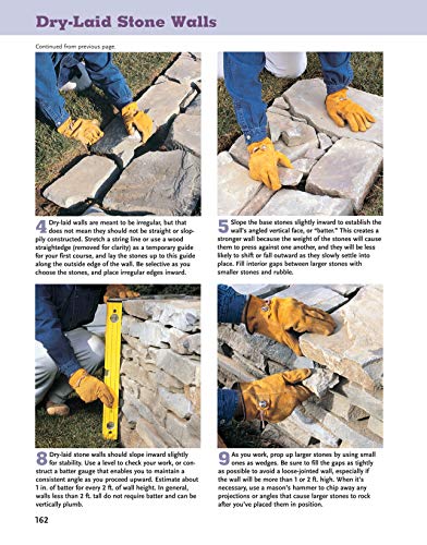 Ultimate Guide: Walks, Patios & Walls (Creative Homeowner) Design Ideas with Step-by-Step DIY Instructions and More Than 500 Photos for Brick, Mortar, Concrete, Flagstone, & Tile (Ultimate Guides) - Image 11