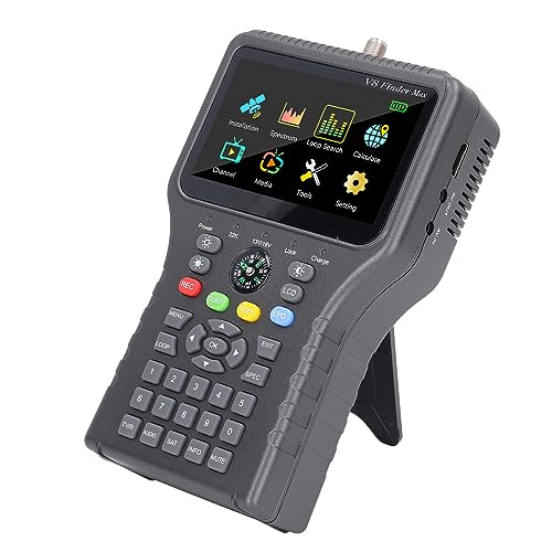 Localizador Digital de Satélite Medidor de Sinal DVB-S2 S2X Medidor de Medição de Sinal Com Função d