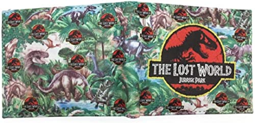 TCB Creations Jurassic Dinosaur Theme Park Bi-Fold Wallet