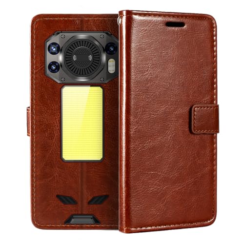 Shantime ���U�[�P�[�X Oukitel WP61 5G �Ƃ̌݊������� �r�W�l�X�f�U�C�� �}�O�l�b�g�蒠�^ 3�J�[�h���[ �ʐ^���� �B�����z�t��(�u���E��)