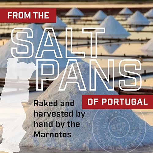 Portuguese Sea Salt Fleur De Sel 14oz (2 Pack) miniatura 6