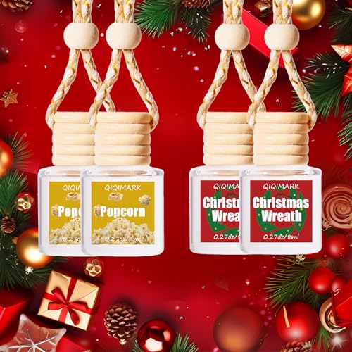 Image of Air Freshener Hanging, Essential Oil Diffuser for Car, Hanging Car Air Freshener, Long Lasting Automobile Aromatherapy Diffuser Bottle