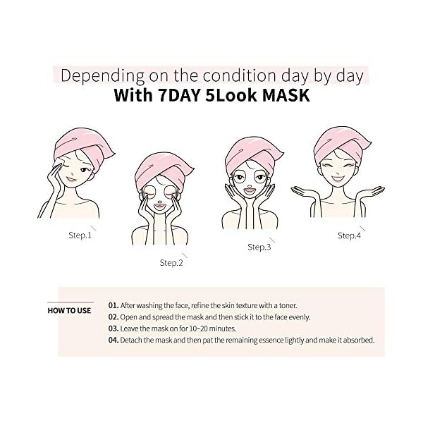 ShionLe-Face-Facial-Beauty-Skin-Care-Mask-Sheets-Moisturizing-Brightening-Aging-Care-Pore-Spot-Care-Pollutant-Defending-5-Different-Sheets-5-Nutritional-Skin-Care ShionLe Face Facial Beauty Skin Care Mask Sheets | Moisturizing | Brightening | Aging Care | Pore & Spot Care | Pollutant Defending | 5 Different Sheets | 5 Nutritional Skin Care (COMBO)