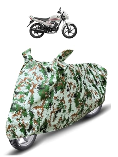 Image of Auto Hub Waterproof Bike Cover Compatible with Dream Neo Dustproof, UV Protection Two Wheeler Bike Dream Neo Cover - Forest