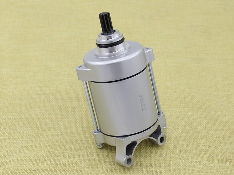 UPTBSFLS Loncin CG125 Motorcycle Starter Motor, angled view